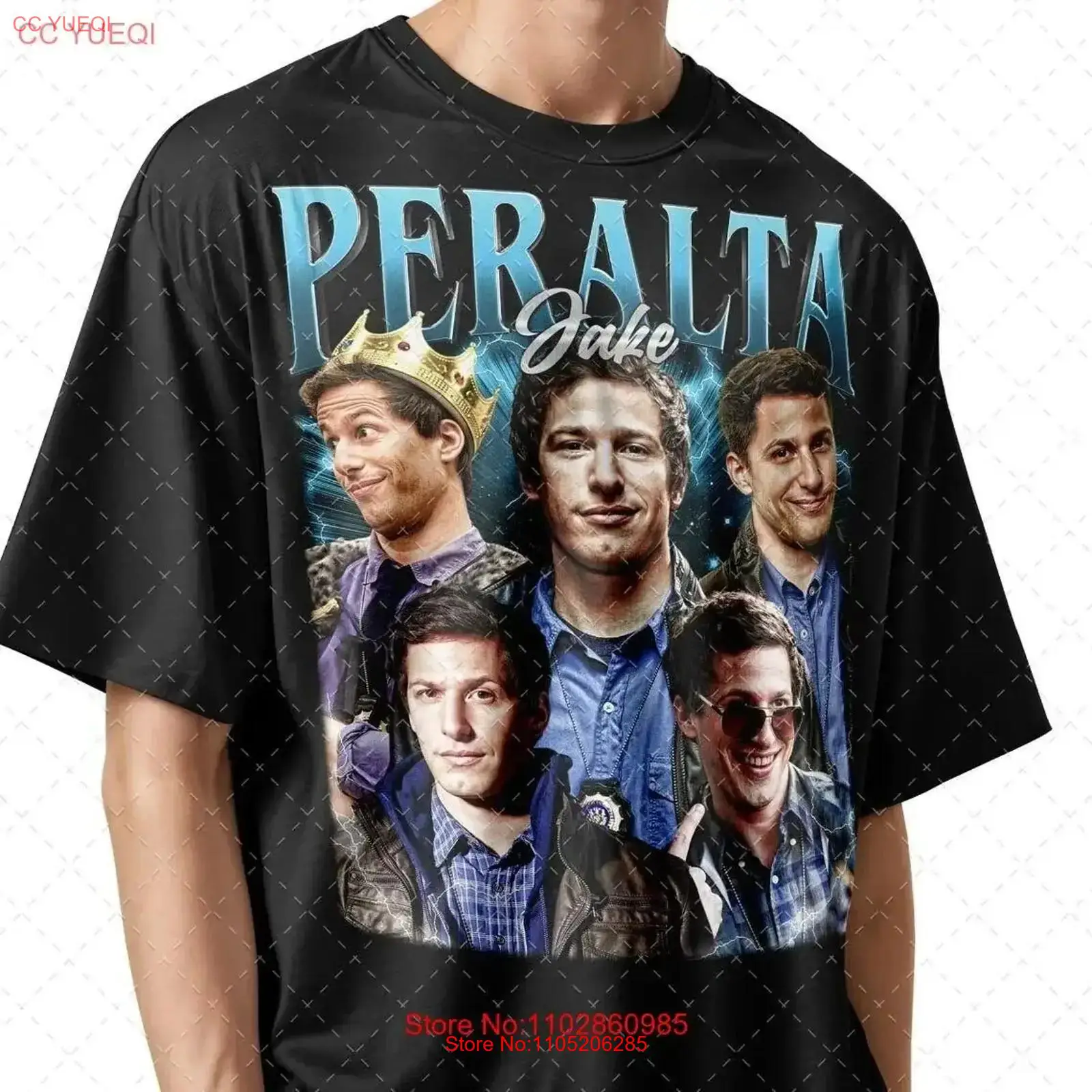Vintage Fashion Tv - เสื้อยืดวินเทจเจค เพอร์ัลตาสำหรับแฟนๆ ซีรีส์โทรทัศน์ ลุคเท่ๆ สไตล์วินเทจ ผ้าเนื้อนุ่ม