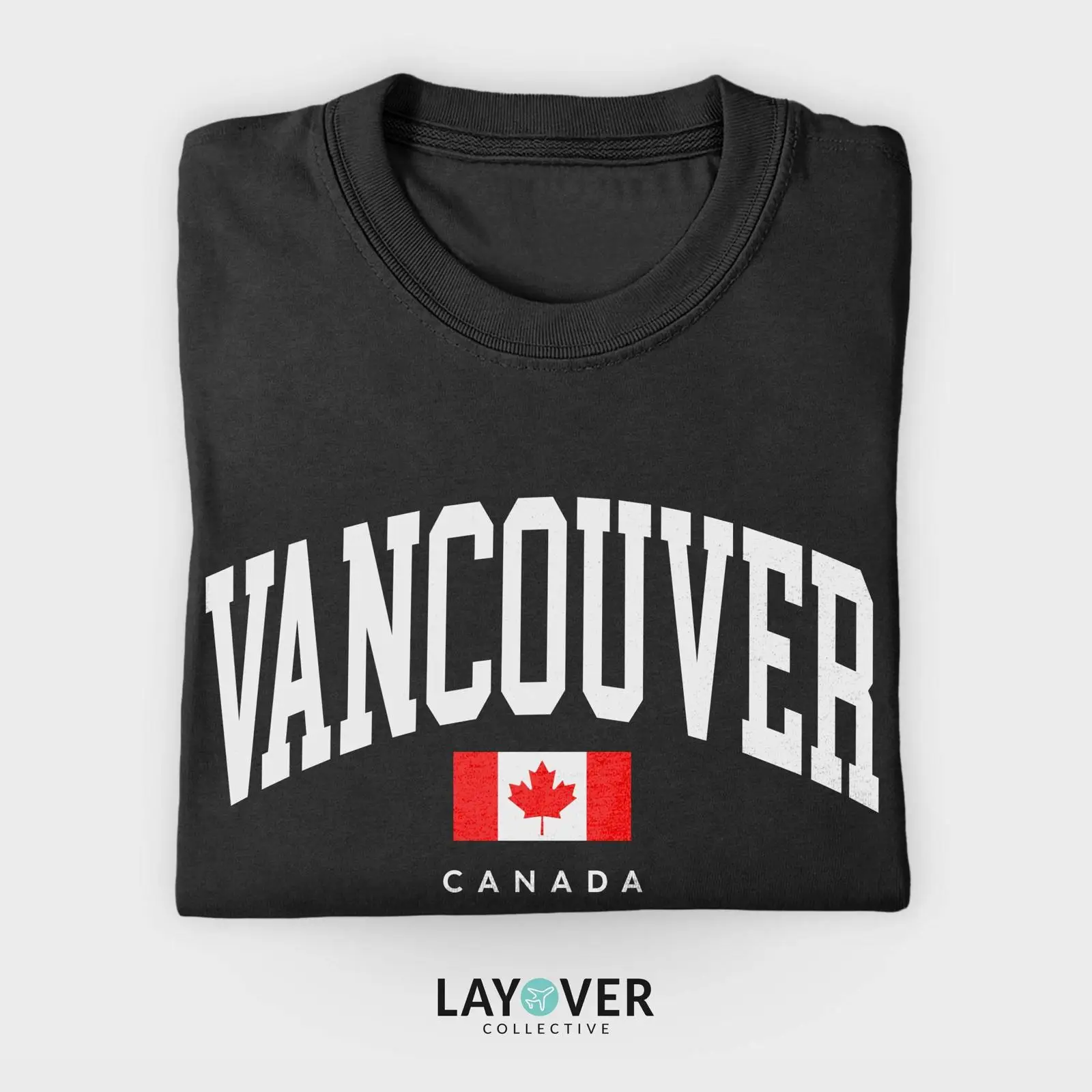 Vintage Fashion Vancouver - เสื้อยืดแวนคูเวอร์ แคนาดา ของที่ระลึกชายฝั่งตะวันตก สไตล์วินเทจ ผ้าซักนุ่ม ระบายอากาศได้เล็กน้อย