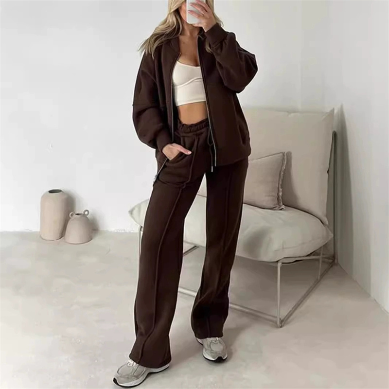 ชุดเซ็ทเสื้อสเวตเชิ้ตสองชิ้น ป - Wide Leg Trouser 70S บทวิจารณ์และราคา