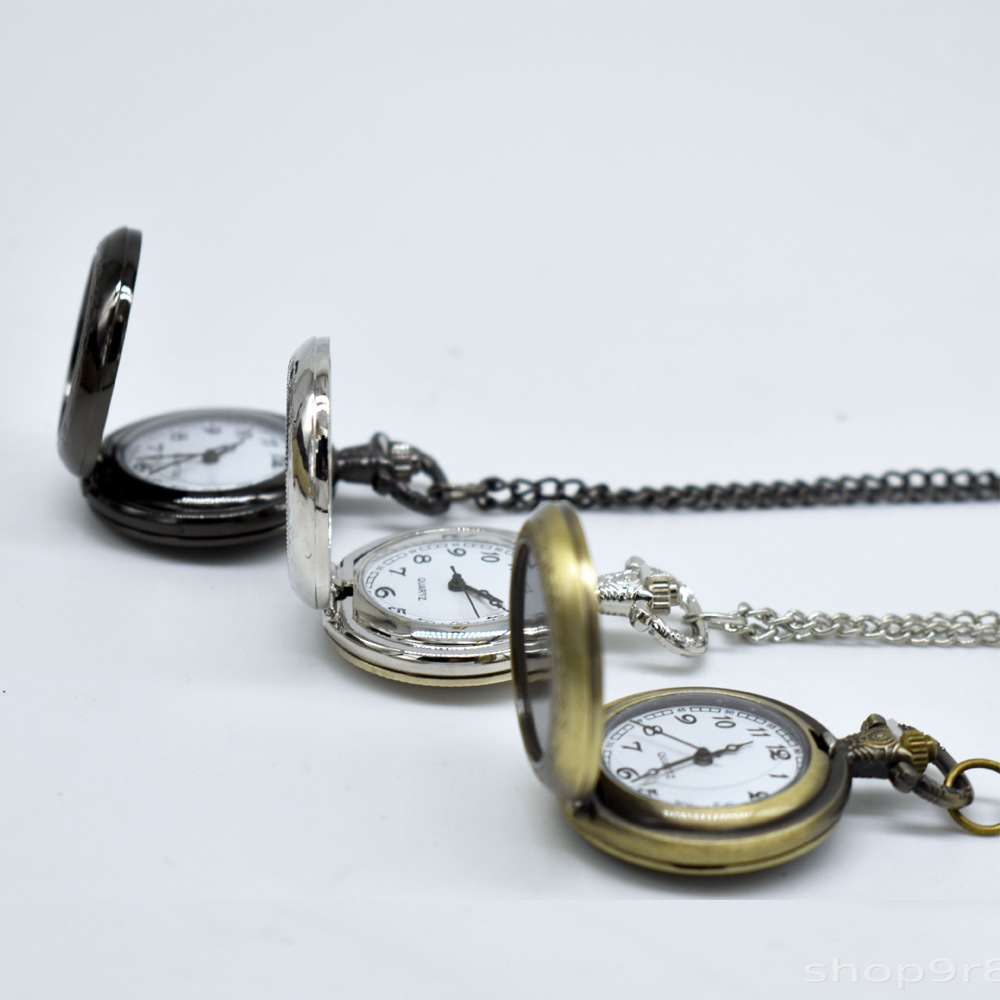 สร้อยคอจี้นาฬิกาพกโลหะวินเทจแบ - Vintage Fashion Outfit บทวิจารณ์และราคา