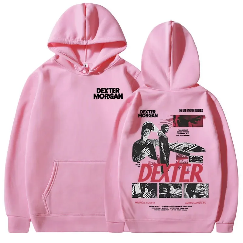 เสื้อฮู้ดลายกราฟิก Dexter Morg - Vintage Fashion Tv บทวิจารณ์และราคา