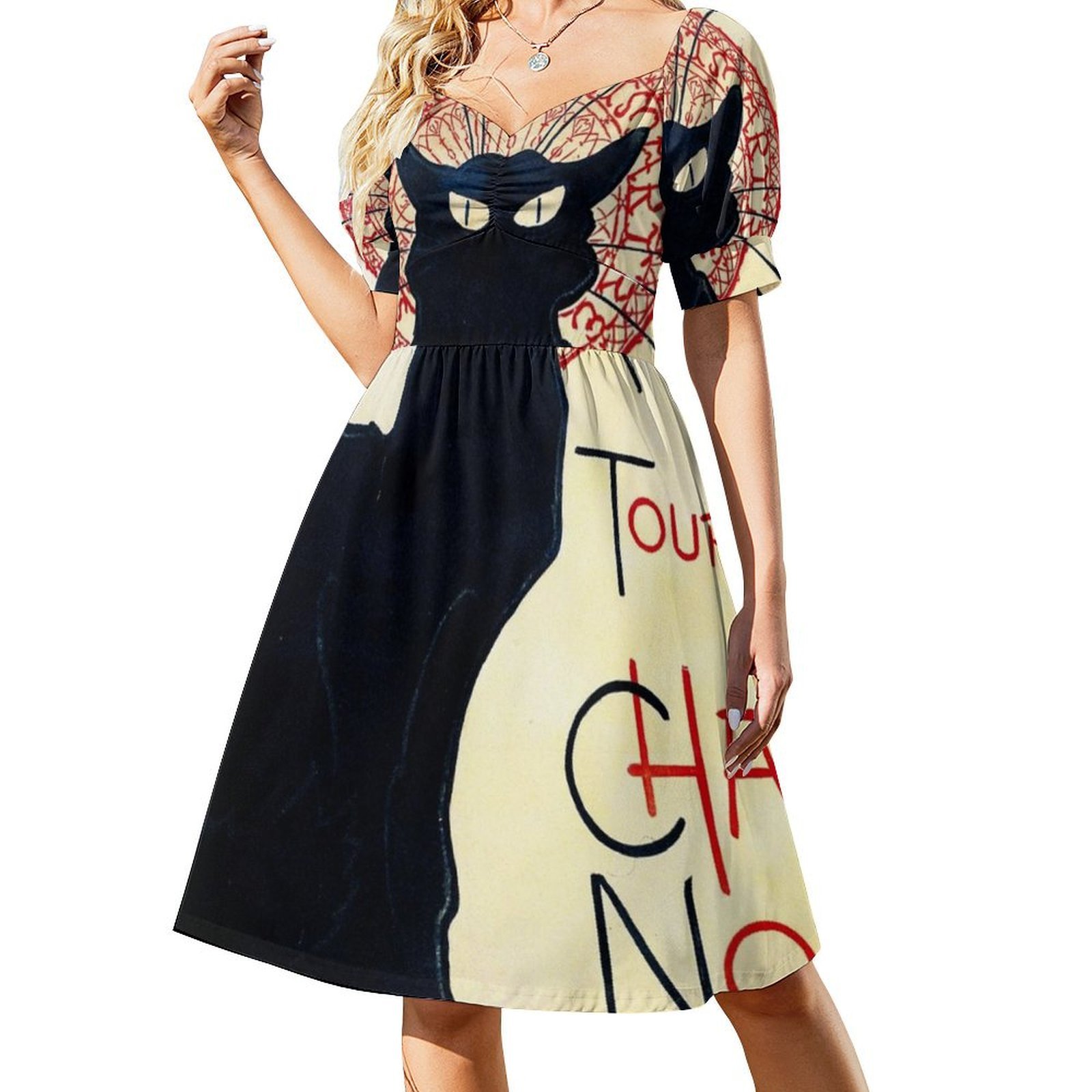 โปสเตอร์วินเทจสไตล์ฝรั่งเศส-To - Vintage Fashion Women Dresses บทวิจารณ์และราคา