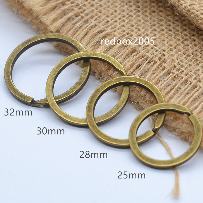 100pcs DIY Key แหวนโลหะ VINTAG - Vintage Fashion Illustration บทวิจารณ์และราคา