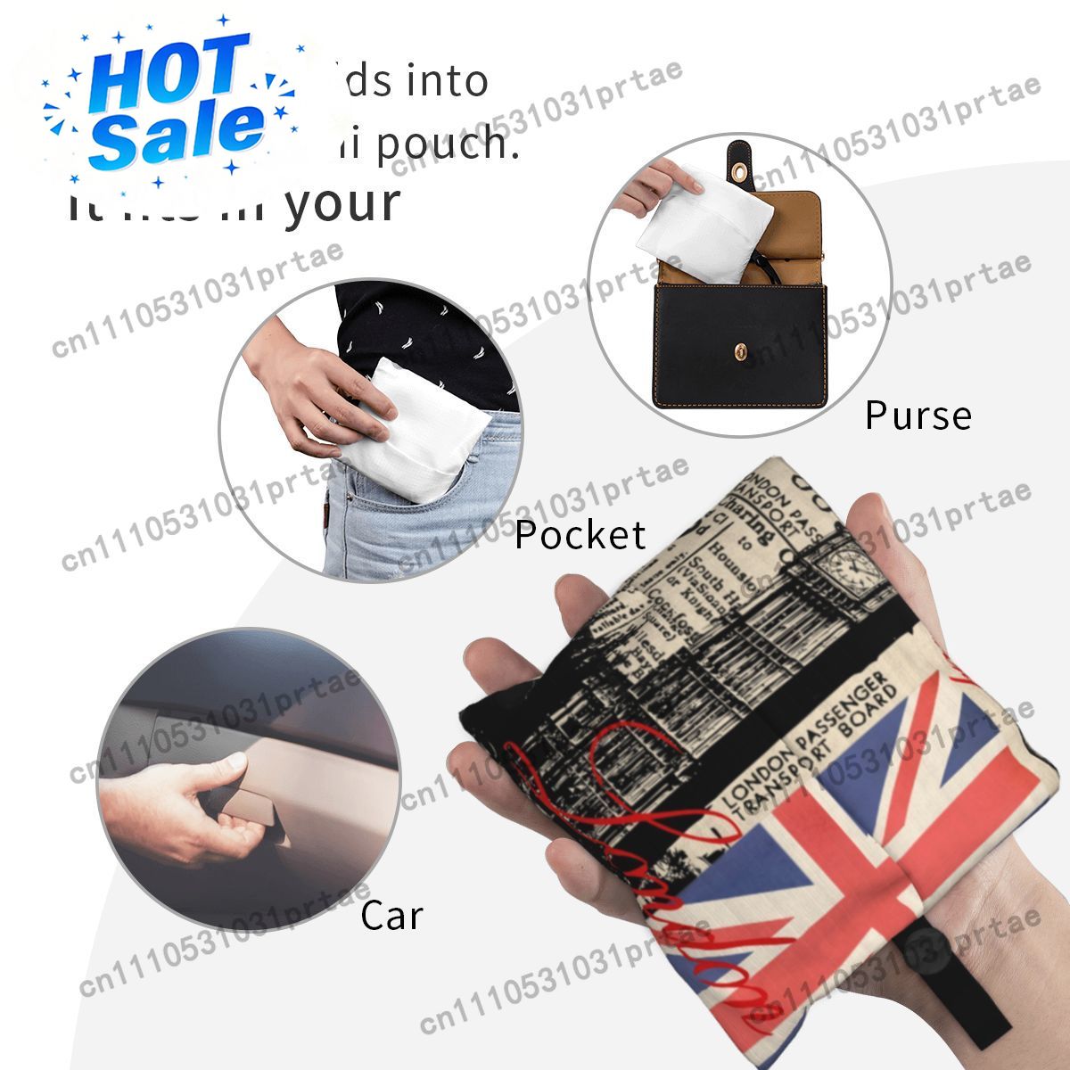 กระเป๋าช้อปปิ้งสไตล์เรโทรวินเท - Vintage Fashion Uk บทวิจารณ์และราคา