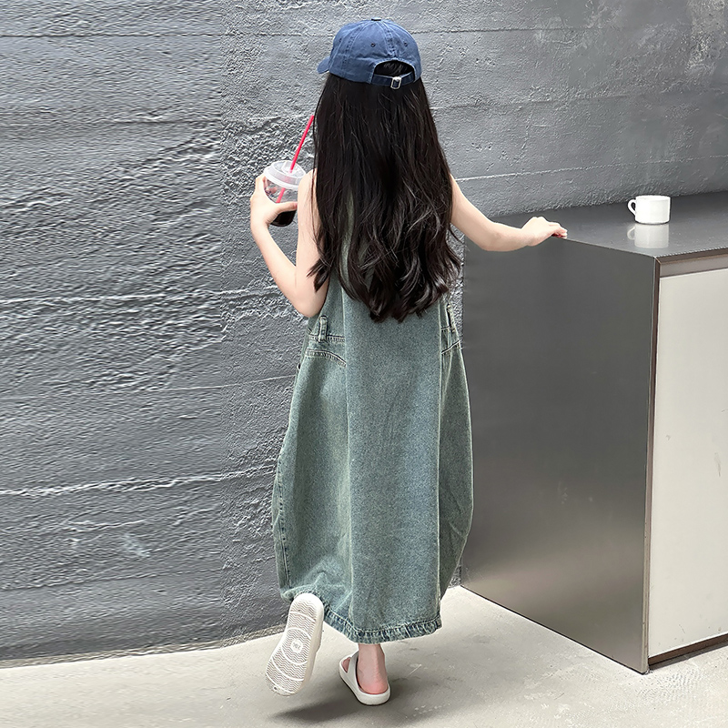 Vintage Blue เด็กหญิงคุณภาพสูง - Vintage Fashion Outfit บทวิจารณ์และราคา