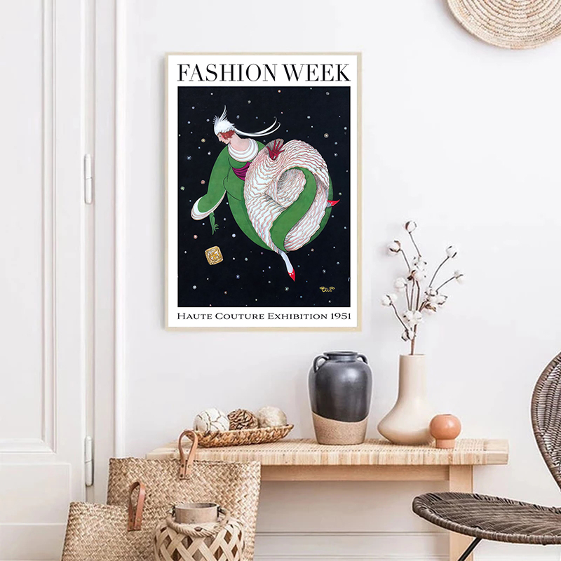 วินเทจแฟชั่นปกนิตยสารโปสเตอร์ผ - Vintage Fashion Magazine Covers บทวิจารณ์และราคา