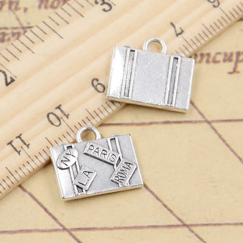 10pcs Charms กระเป๋าเดินทาง NE - Vintage Fashion In Paris บทวิจารณ์และราคา