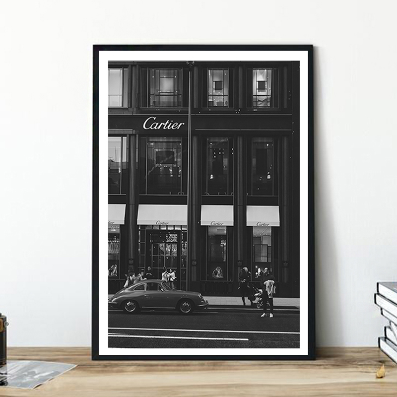 ภาพวาดบนผ้าใบสไตล์ยุโรป แฟชั่น - Vintage Fashion Prints For Wall บทวิจารณ์และราคา