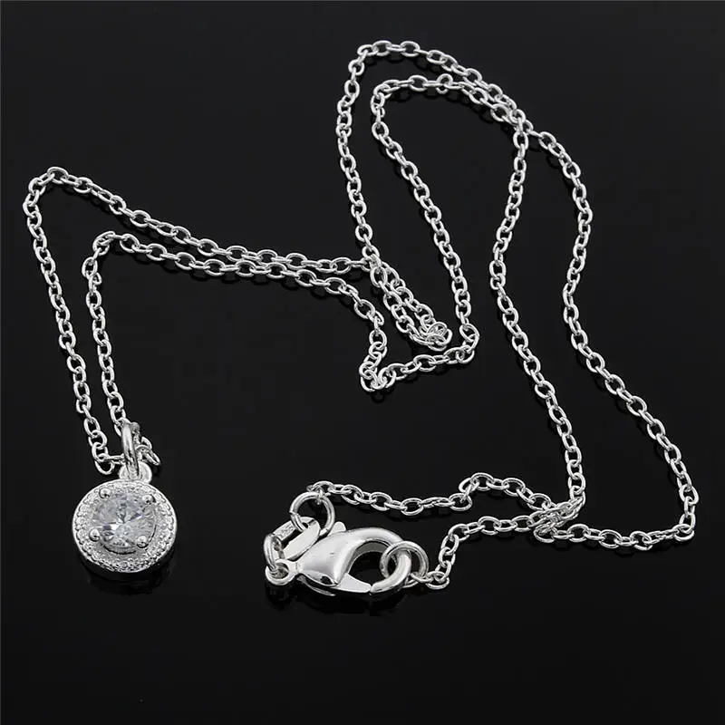 สร้อยคอเงินแท้ 925 สำหรับผู้หญ - Vintage Fashion Center บทวิจารณ์และราคา