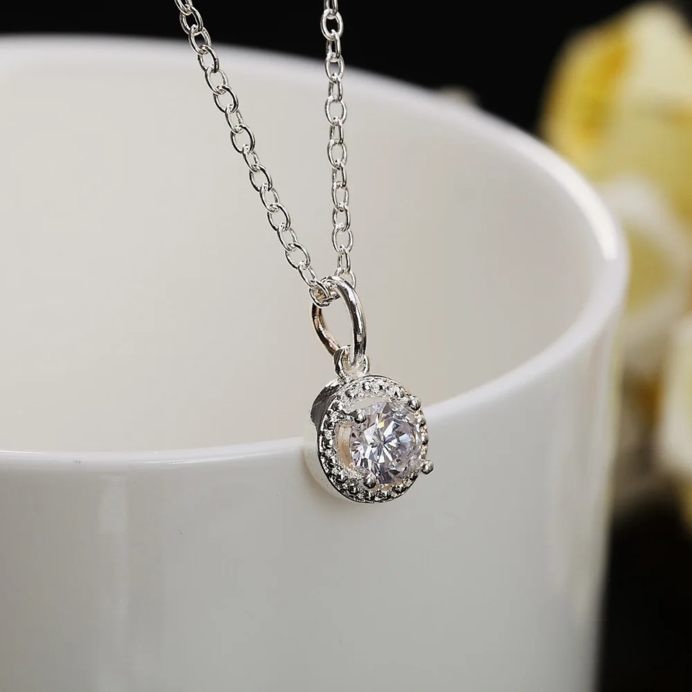 สร้อยคอเงินแท้ 925 สำหรับผู้หญ - Vintage Fashion Center บทวิจารณ์และราคา