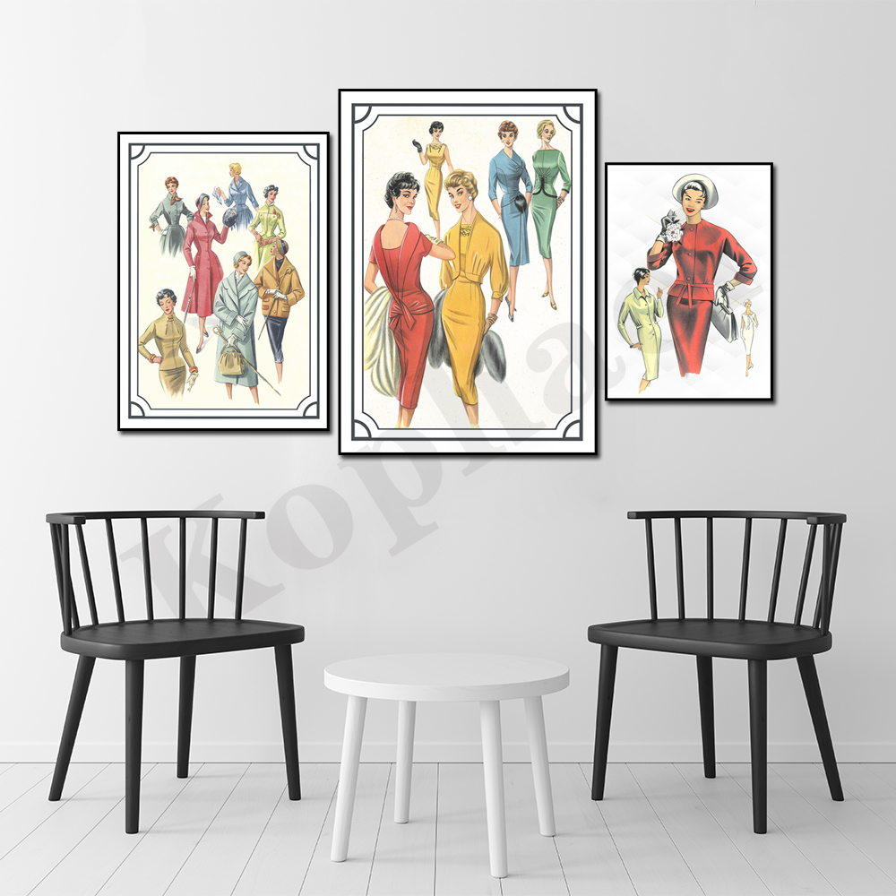 1959 แฟชั่นผู้หญิง Sketch นิตย - Vintage Fashion Magazine Covers บทวิจารณ์และราคา