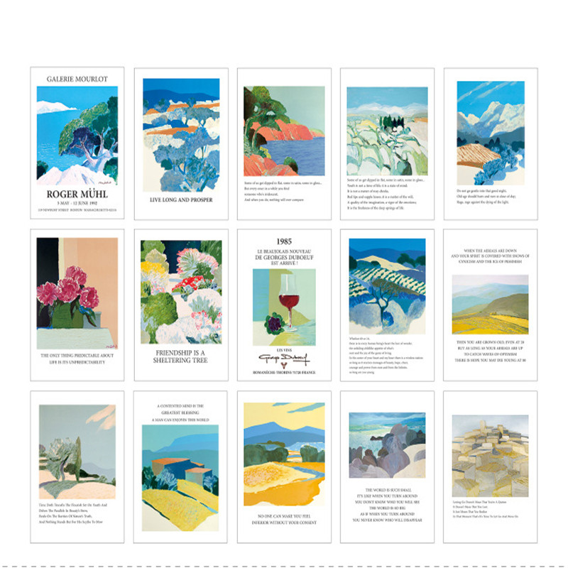 15 แผ่นVINTAGEโปสการ์ดแฟชั่นปก - Vintage Fashion Magazine Covers บทวิจารณ์และราคา