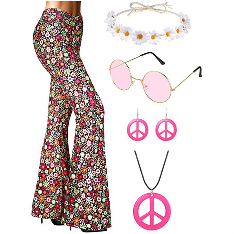 กางเกงขาบานลายโบฮีเมียน พร้อมท - Wide Leg Trouser 70S บทวิจารณ์และราคา